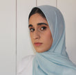 Luxury Chiffon: Pale Blue