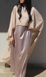 Cape Abaya Set: Tan