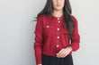 Raspberry Cardigan