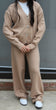 Teddy Knit Set: Beige