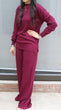 Plum Knit Set