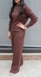 Chocolate Knit Set