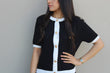 Knit Cardigan: Black