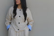 2-Piece Shirt and Pants Set: Beige