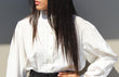 Salma Lace Blouse: White