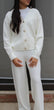 Teddy Knit Set: Cream