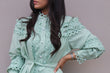 Zaria Lace Dress: Mint