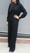 Black Knit Set