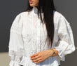 Talia Blouse: White
