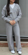 Teddy Knit Set: Grey