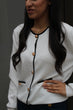 Dalmatian Black & White Cardigan